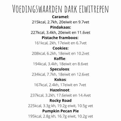 Koolhydraatarme & suikervrije eiwitrepen