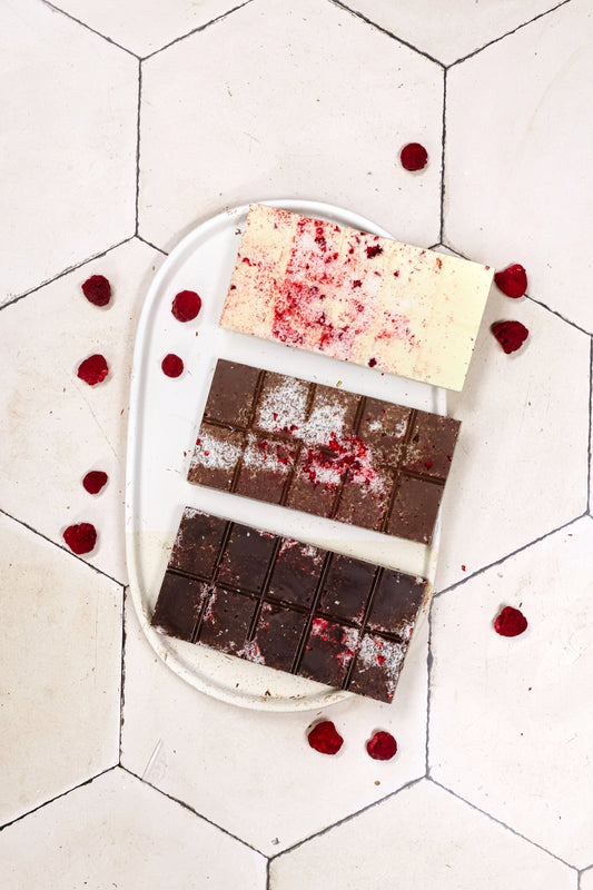 Kokos & framboos chocoladereep
