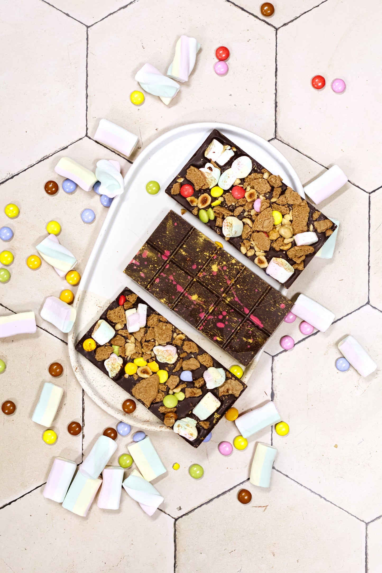 Rocky Road chocoladerepen