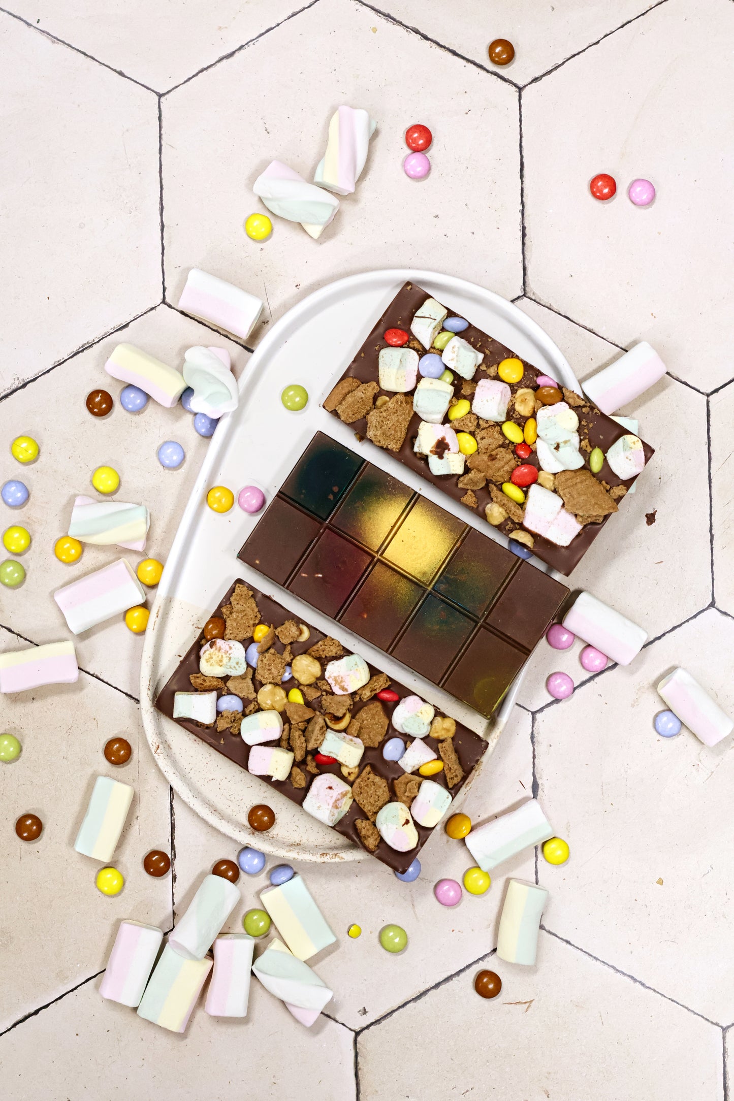 Rocky Road chocoladerepen
