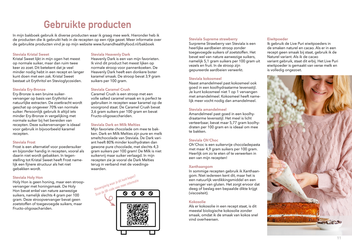 Bakboek: bakken met Anne - koolhydraatarm & suikervrij zoete verleidingen